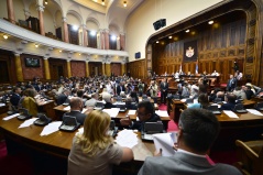 2 August 2012 Fifth Extraordinary Session of the National Assembly of the Republic of Serbia in 2012 (PHOTO: Tanjug)
